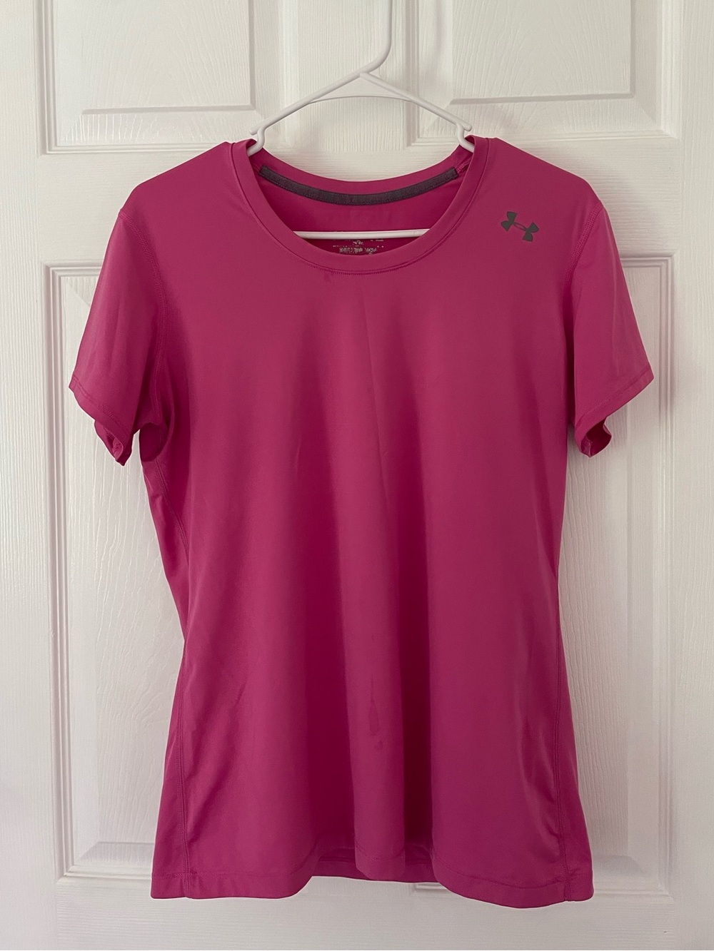 Under Armour Hot Pink Short Sleeve Tech Tee